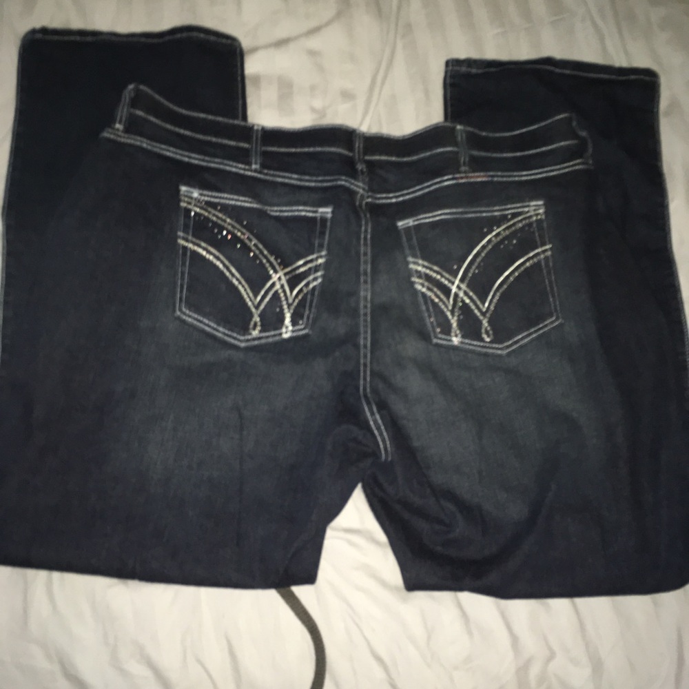 NEW PLUS SIZE 22x32  DARK WRANGLER JEANS